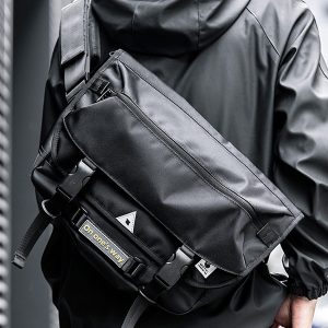 Large-Capacity Multifunctional Crossbody Bag - Trendy Chest Bag for Men, Ideal for Work, Motorcycle, and Everyday Use