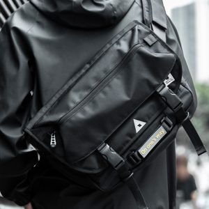 Large-Capacity Multifunctional Crossbody Bag - Trendy Chest Bag for Men, Ideal for Work, Motorcycle, and Everyday Use