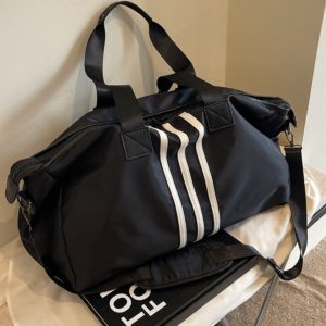 Large Capacity Oxford Cloth Business Travel Bag - High-End Sports Yoga Fitness Tote for Short Trips - Lightweight and Stylish