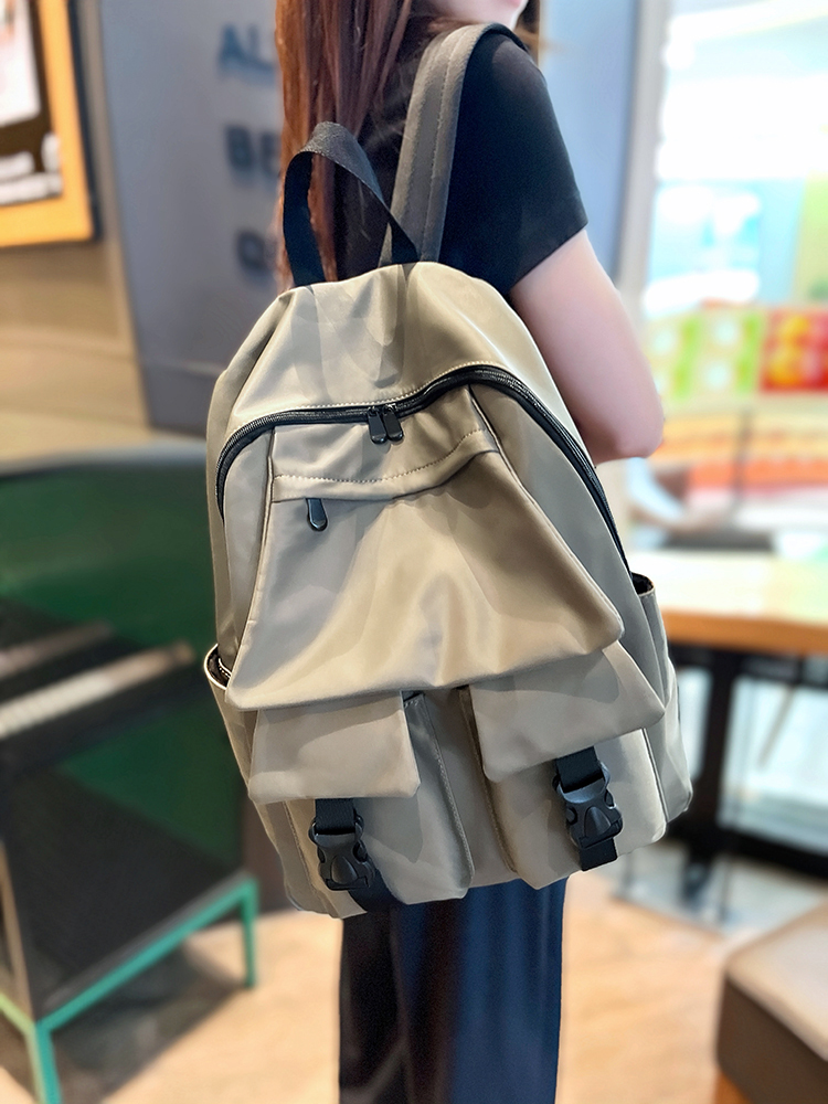 Large-Capacity Oxford Cloth Travel Backpack for Women - 2025 Spring Multi-Pocket Student Bag Large-Capacity Oxford Cloth Travel Backpack for Women - 2025 Spring Multi-Pocket Student Bag