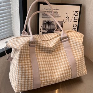 Large Capacity Rolling Travel Bag for Women - Portable Maternity Storage, Sports Fitness, & Versatile Luggage Solution