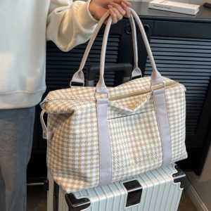 Large Capacity Rolling Travel Bag for Women - Portable Maternity Storage, Sports Fitness, & Versatile Luggage Solution