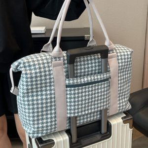 Large Capacity Rolling Travel Bag for Women - Portable Maternity Storage, Sports Fitness, & Versatile Luggage Solution