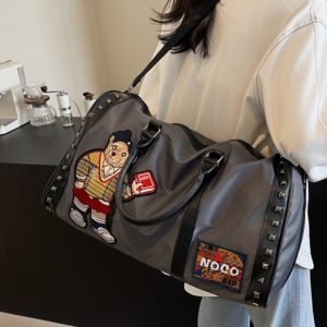 Large-Capacity Shoulder Bag for Women - Stylish Autumn Winter Travel Bag, Perfect for Gym, Short Trips, and Daily Use