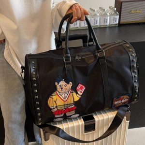 Large-Capacity Shoulder Bag for Women - Stylish Autumn Winter Travel Bag, Perfect for Gym, Short Trips, and Daily Use