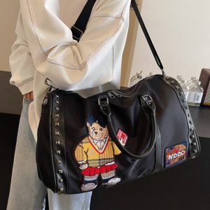 Large-Capacity Shoulder Bag for Women - Stylish Autumn Winter Travel Bag, Perfect for Gym, Short Trips, and Daily Use