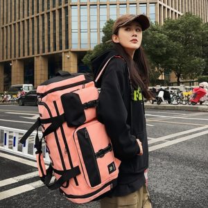 Large Capacity Sports Bag with Dry Wet Separation - Fitness Backpack for Men & Women, Training Equipment & Skiing Storage