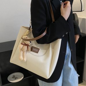 Large Capacity Summer Handbag for Women – Versatile High-End Shoulder Tote Bag for Commuting and Everyday Style 2025