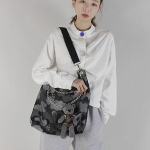 Large Capacity Tote Bag for Women - Niche Design, Fashionable Versatile Shoulder Crossbody Bag for Spring Summer Style