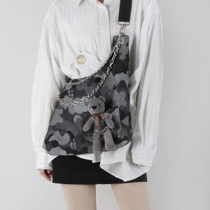 Large Capacity Tote Bag for Women - Niche Design, Fashionable Versatile Shoulder Crossbody Bag for Spring Summer Style