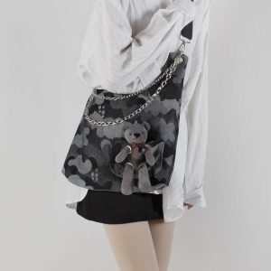 Large Capacity Tote Bag for Women - Niche Design, Fashionable Versatile Shoulder Crossbody Bag for Spring Summer Style