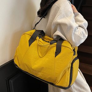 Large Capacity Travel Bag for Women - Stylish Lightweight Handbag, Maternity Tote, Sports Fitness & Versatile Luggage Bag