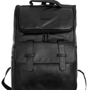 Large Capacity Unisex Genuine Leather Backpack for Travel & School - European American Style Double Shoulder Laptop Bag
