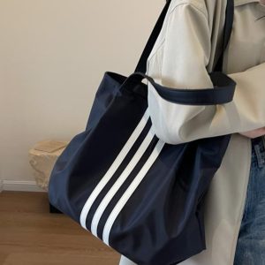 Large Capacity Waterproof Oxford Cloth Outdoor Bag - Versatile Lazy Style Travel Bag for Short Trips