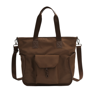 Large-Capacity Women's Shoulder Bag - Versatile Minimalist Tote & Crossbody for Students and Commuters - Chic Everyday Style