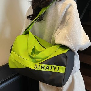 Large Capacity Women's Tote Bag - Versatile Travel, Fitness, Yoga & Swimming Bag with Dry and Wet Separation