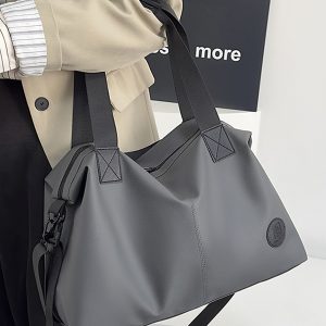 Large Capacity Women's Travel Bag - Stylish Commuting & Fitness Bag with Dry/Wet Separation for Short-Distance Travel