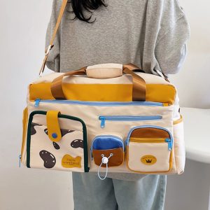 Large Capacity Women's Travel Bag 2025 - Dry & Wet Separation Handheld Shoulder Crossbody Gym Bag for Short-Distance Trips