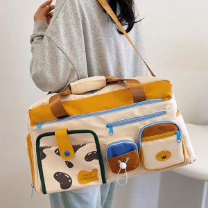 Large Capacity Women's Travel Bag 2025 - Dry & Wet Separation Handheld Shoulder Crossbody Gym Bag for Short-Distance Trips