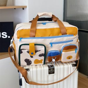 Large Capacity Women's Travel Bag 2025 - Dry & Wet Separation Handheld Shoulder Crossbody Gym Bag for Short-Distance Trips