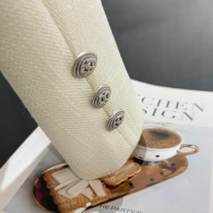 Light Beige Semi-Mature Fragrant Wind Coat for Women - New Spring 2025 Draped Short Top for Autumn, Chic Casual Style