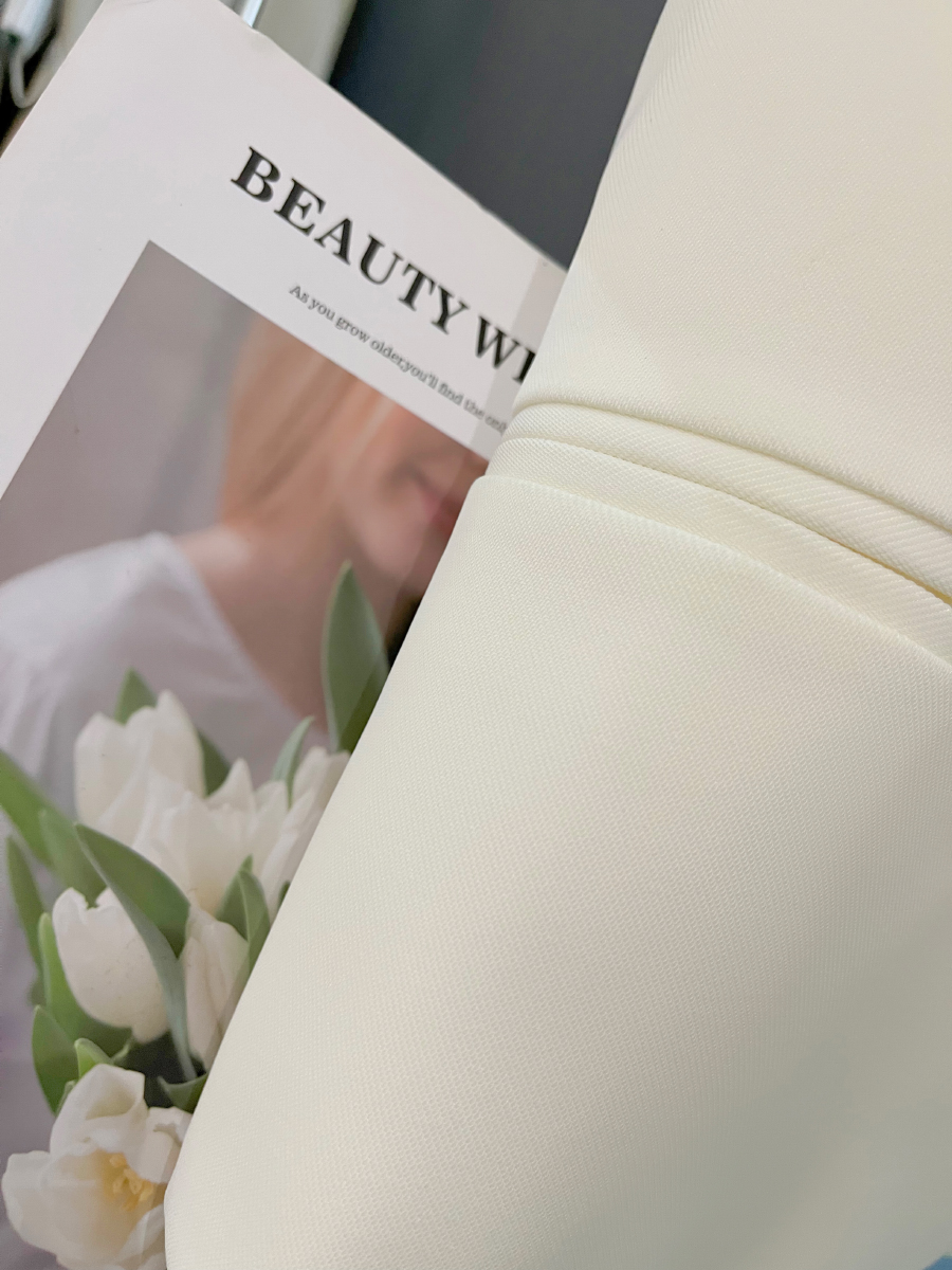 Light Beige Thin Blazer for Petite Women - Short Sleeve Summer Suit in Gentle Socialite Style, Chic 2025 Fashion Light Beige Thin Blazer for Petite Women - Short Sleeve Summer Suit in Gentle Socialite Style, Chic 2025 Fashion