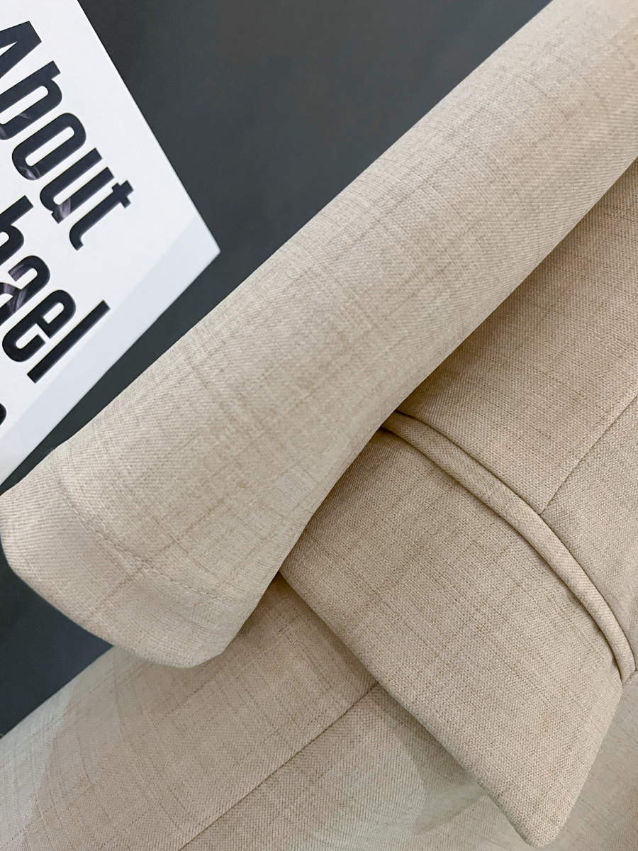 Light Beige Thin Cotton-Linen Blazer for Women - Vintage Commuting Suit Jacket, 2025 Spring Summer Fashion Essentials Light Beige Thin Cotton-Linen Blazer for Women - Vintage Commuting Suit Jacket, 2025 Spring Summer Fashion Essentials