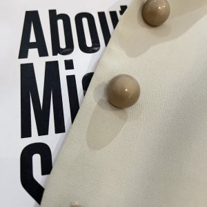 Light Beige Thin Design Blazer for Women - Vintage College Style Suit, 2025 Summer Trend, Chic and Mature Fashion