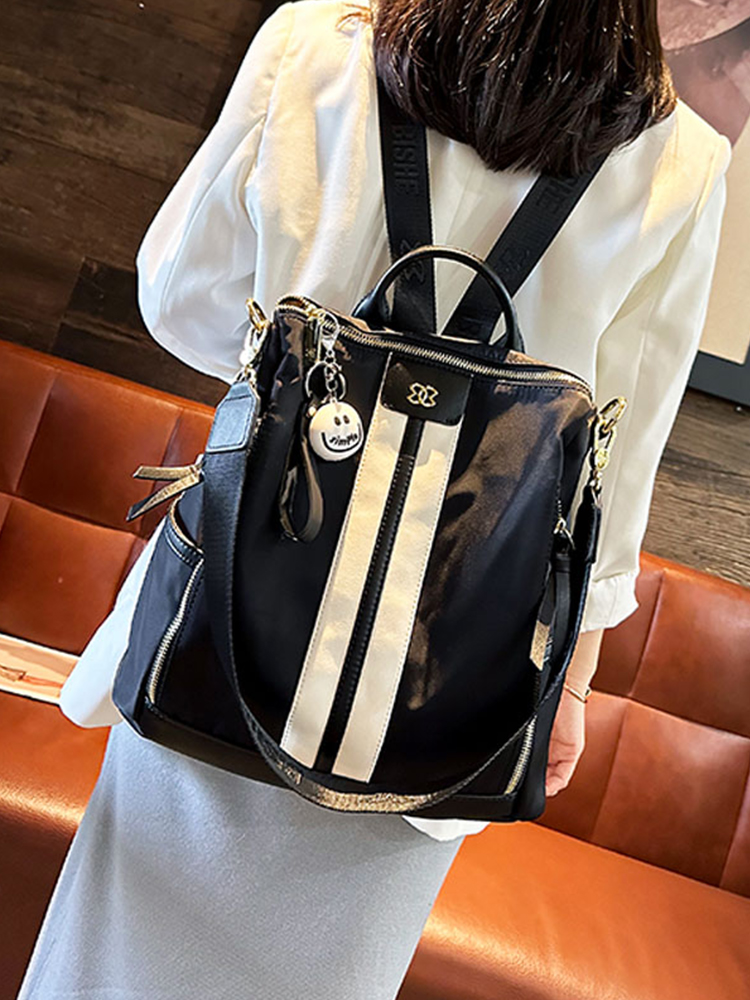 Light Luxury Classic Commuter Backpack for Women - Water-Resistant Dual-Use Shoulder and Backpack, Stylish High-End Design Light Luxury Classic Commuter Backpack for Women - Water-Resistant Dual-Use Shoulder and Backpack, Stylish High-End Design