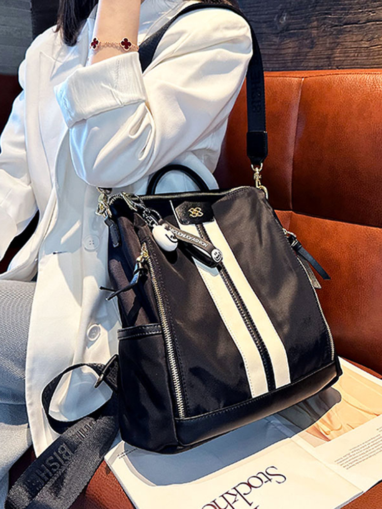 Light Luxury Classic Commuter Backpack for Women - Water-Resistant Dual-Use Shoulder and Backpack, Stylish High-End Design Light Luxury Classic Commuter Backpack for Women - Water-Resistant Dual-Use Shoulder and Backpack, Stylish High-End Design