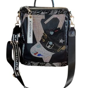 Light Luxury Fashion Backpack for Women - Large Capacity Dual-Use Shoulder Bag, High-End Commuting Style