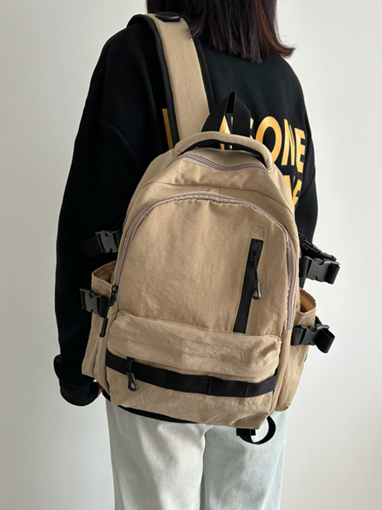 Lightweight French Style Backpack for Girls - Summer Commuter Laptop Bag for High School Students, Travel-Ready Design 2025 Lightweight French Style Backpack for Girls - Summer Commuter Laptop Bag for High School Students, Travel-Ready Design 2025