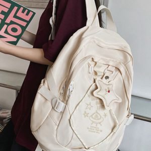 Lightweight Girls' Shoulder Backpack for School & Travel, Large Capacity Design, Stylish and Functional School Bag for Students