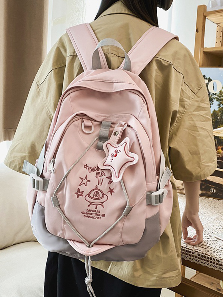 Lightweight Girls' Shoulder Backpack for School & Travel, Large Capacity Design, Stylish and Functional School Bag for Students Lightweight Girls' Shoulder Backpack for School & Travel, Large Capacity Design, Stylish and Functional School Bag for Students