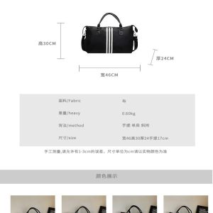 Lightweight Large-Capacity Commuter Travel Bag - Versatile Shoulder Bag for Business Trips, Gym, and Maternity Needs