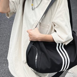 Lightweight Large-Capacity Sports Yoga Fitness Bag with Dry and Wet Separation - Versatile Crossbody Travel Luggage Storage Bag