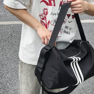 Lightweight Large-Capacity Sports Yoga Fitness Bag with Dry and Wet Separation - Versatile Crossbody Travel Luggage Storage Bag