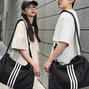 Lightweight Large-Capacity Sports Yoga Fitness Bag with Dry and Wet Separation - Versatile Crossbody Travel Luggage Storage Bag