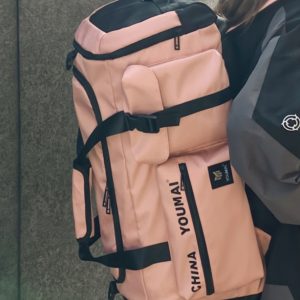 Lightweight Large-Capacity Travel Backpack for Women - Men's Gym Bag with Dry Wet Separation, Ideal for Short-Distance Trips