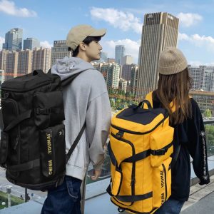 Lightweight Large-Capacity Travel Backpack for Women - Men's Gym Bag with Dry Wet Separation, Ideal for Short-Distance Trips