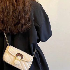 Lightweight Luxury Summer Women's Mini Crossbody Bag - Embroidered Chanel-Style Chain Bag, Versatile Fashion Accessory 2023