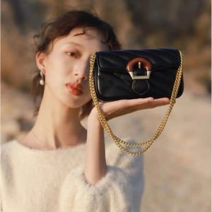 Lightweight Luxury Summer Women's Mini Crossbody Bag - Embroidered Chanel-Style Chain Bag, Versatile Fashion Accessory 2023