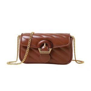 Lightweight Luxury Summer Women's Mini Crossbody Bag - Embroidered Chanel-Style Chain Bag, Versatile Fashion Accessory 2023