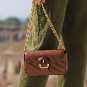 Lightweight Luxury Summer Women's Mini Crossbody Bag - Embroidered Chanel-Style Chain Bag, Versatile Fashion Accessory 2023