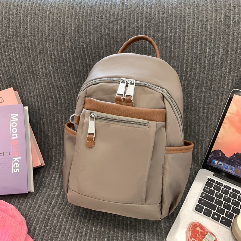 Lightweight Nylon Women's Backpack for Travel & Commuting - 2025 Spring Collection, Stylish & Functional School Bag