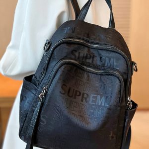 Lightweight Oxford Commuter Backpack - Casual Travel Shoulder Bag with Large Capacity, Dual-Use Design for Everyday Essentials