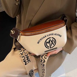 Lightweight Portable Shoulder Bag with Wide Strap - 2025 Spring Underarm Crossbody Bag for Commuting and Everyday Use