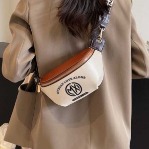 Lightweight Portable Shoulder Bag with Wide Strap - 2025 Spring Underarm Crossbody Bag for Commuting and Everyday Use