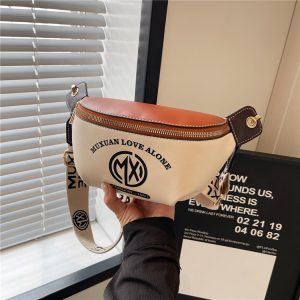 Lightweight Portable Shoulder Bag with Wide Strap - 2025 Spring Underarm Crossbody Bag for Commuting and Everyday Use