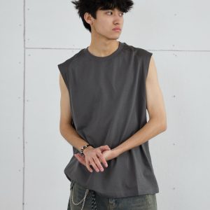 Lightweight Quick-Dry Cotton Basketball Sports Vest - Sleeveless T-Shirt for Activewear, Ideal for Sports and Workouts